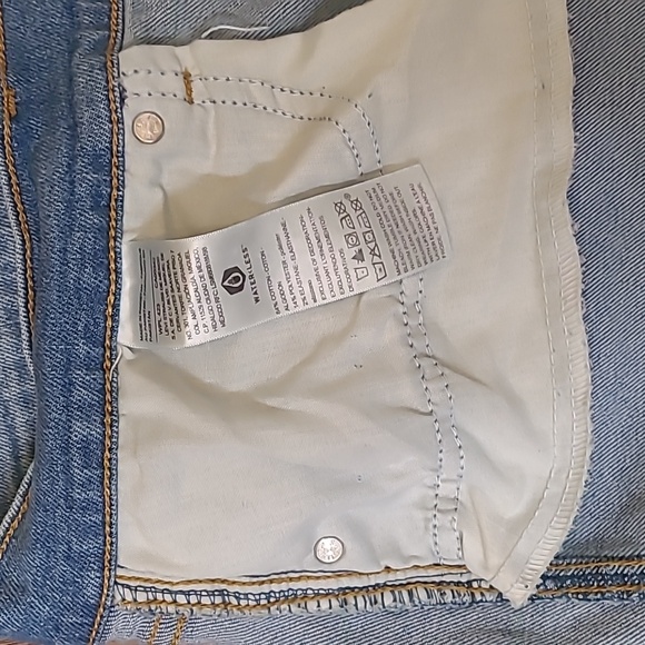 Signature by Levi Strauss Blue Boyfriend Jeans for women zise 14 used good condi - Picture 13 of 14